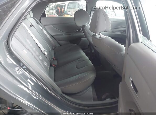KMHLS4DG8SU907494 2025 HYUNDAI ELANTRA Gray VIN կոդի պիտակի տեսք