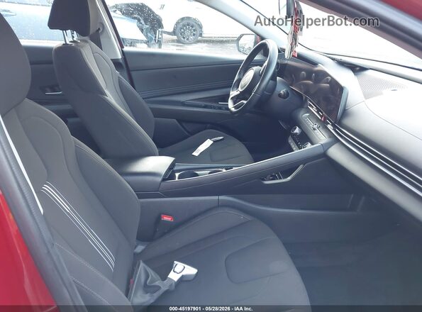 KMHLS4DG9RU709632 2024 HYUNDAI ELANTRA Burgundy Front interior view