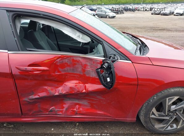 KMHLS4DG9RU752920 2024 HYUNDAI ELANTRA Red წინა ხედი