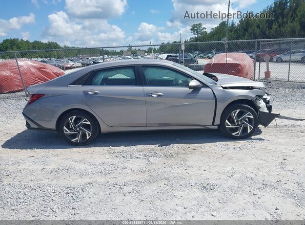 KMHLS4DGXSU029549 2025 HYUNDAI ELANTRA Серебряный Панорамный вид салона 360°