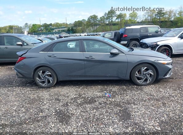 KMHLS4DGXSU880234 2025 HYUNDAI ELANTRA Gray Rear interior view