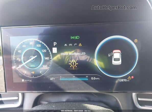 KMHLS4DGXSU895736 2025 HYUNDAI ELANTRA Красный Вид задних сидений