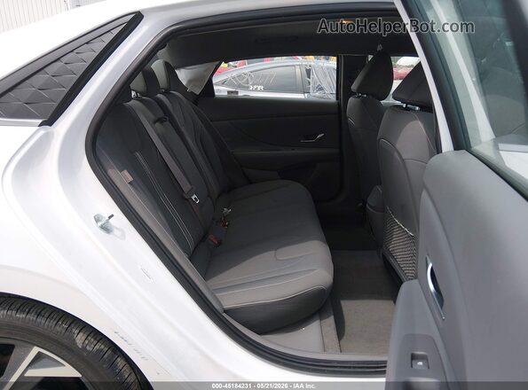 KMHLS4DGXSU901003 2025 HYUNDAI ELANTRA Белый Вид наклейки с VIN-кодом