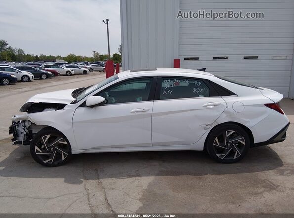 KMHLS4DGXSU901003 2025 HYUNDAI ELANTRA Белый 
