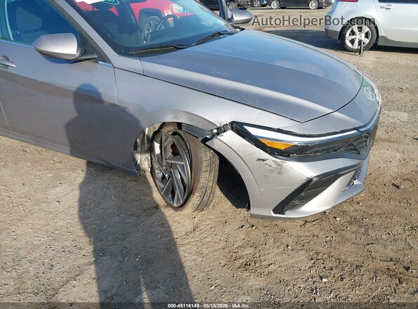 KMHLS4DGXSU971553 2025 HYUNDAI ELANTRA Silver Դիմացի տեսք