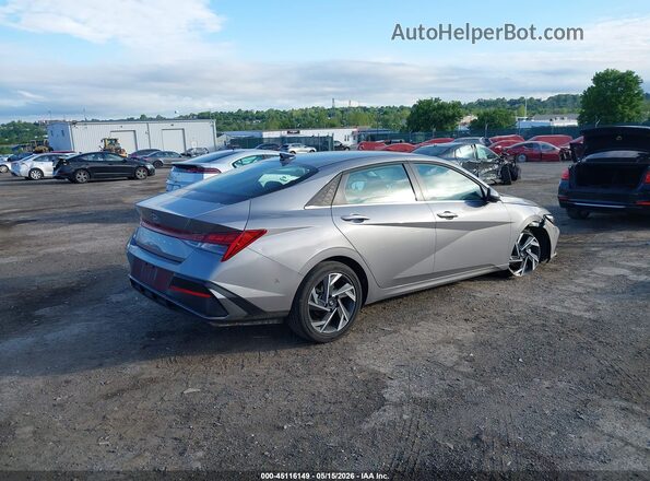 KMHLS4DGXSU971553 2025 HYUNDAI ELANTRA Silver Հետևի աջ
