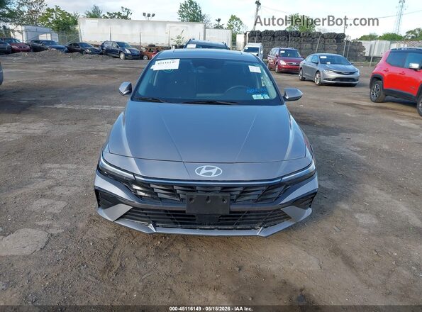 KMHLS4DGXSU971553 2025 HYUNDAI ELANTRA Silver Սարքավորումների վահանակի տեսք