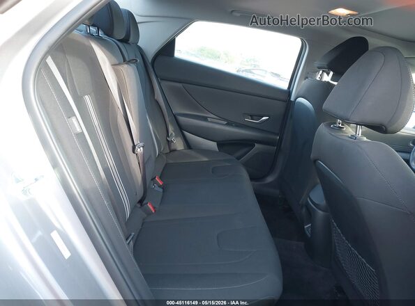 KMHLS4DGXSU971553 2025 HYUNDAI ELANTRA Silver VIN կոդի պիտակի տեսք