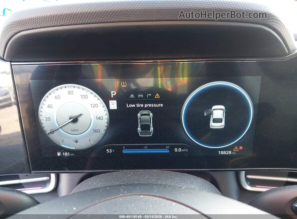 KMHLS4DGXSU971553 2025 HYUNDAI ELANTRA Silver Հետևի նստատեղերի տեսք