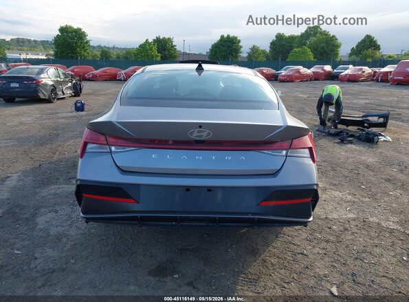 KMHLS4DGXSU971553 2025 HYUNDAI ELANTRA Silver 