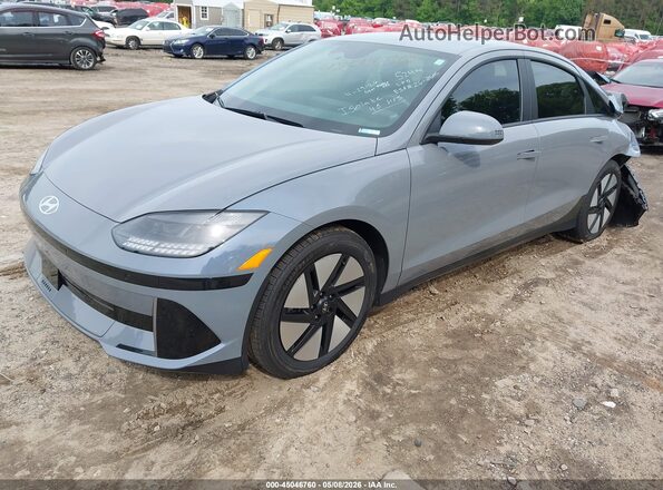 KMHM24AA4SA105322 2025 HYUNDAI IONIQ 6 Blue Передня ліва чверть