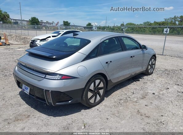 KMHM24AA5PA036728 2023 HYUNDAI IONIQ 6 Серебряный Задняя правая четверть