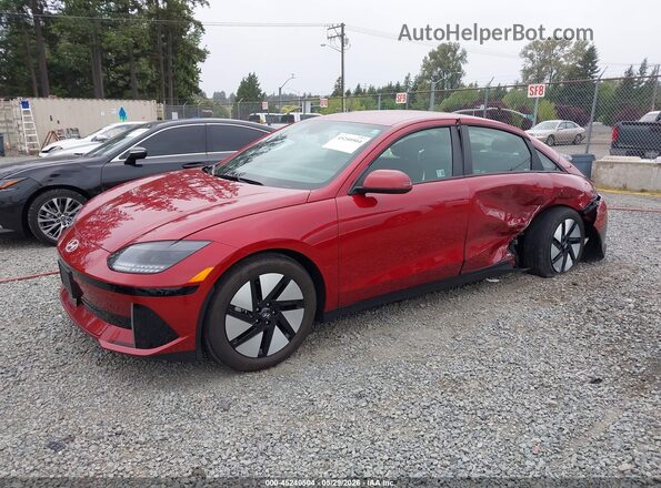 KMHM24AC9SA102515 2025 HYUNDAI IONIQ 6 Red Передня ліва чверть