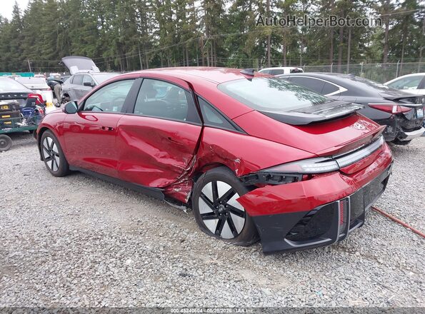KMHM24AC9SA102515 2025 HYUNDAI IONIQ 6 Red Задня ліва чверть