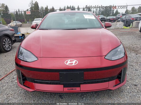 KMHM24AC9SA102515 2025 HYUNDAI IONIQ 6 Red Вид щитка приладів