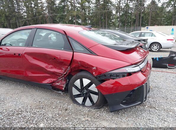 KMHM24AC9SA102515 2025 HYUNDAI IONIQ 6 Red Вид спереду