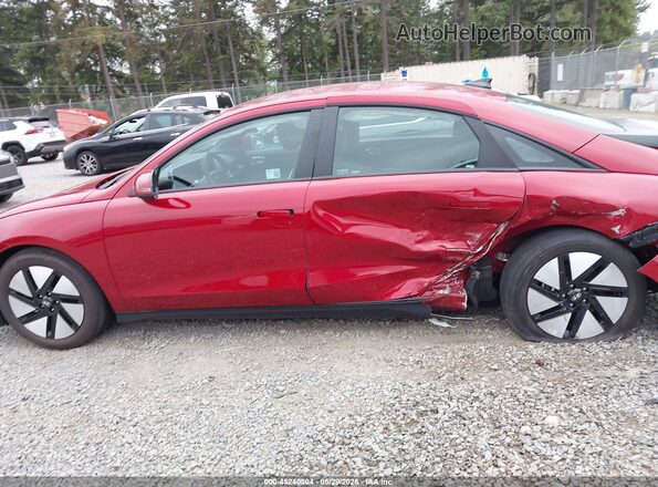 KMHM24AC9SA102515 2025 HYUNDAI IONIQ 6 Red Панорамний вид салону 360°