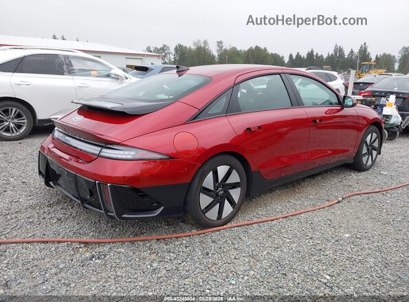 KMHM24AC9SA102515 2025 HYUNDAI IONIQ 6 Red Задня права чверть