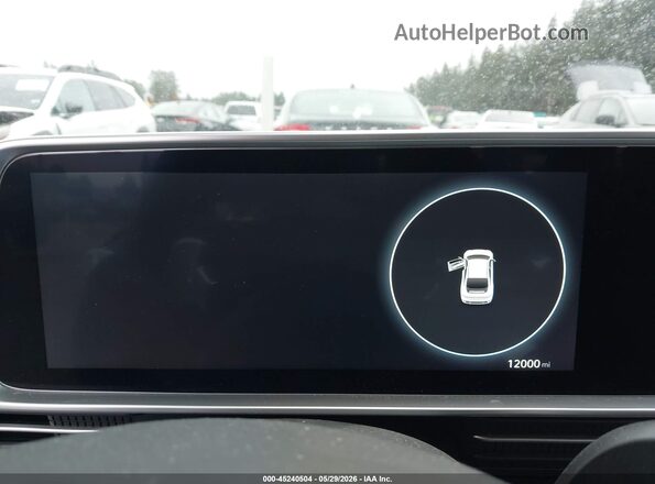 KMHM24AC9SA102515 2025 HYUNDAI IONIQ 6 Red Вид задніх сидінь
