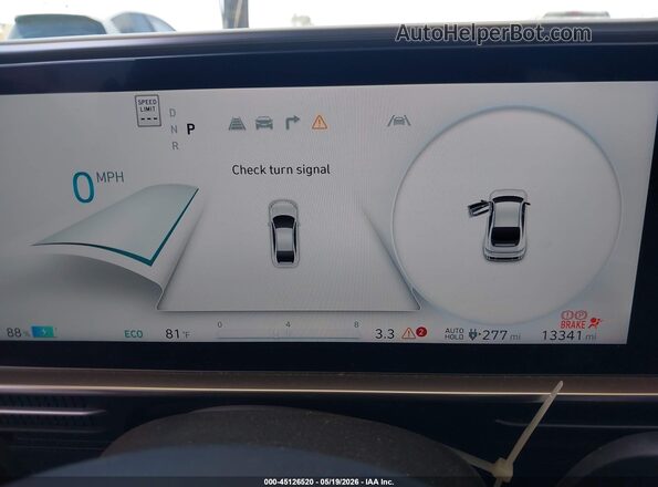 KMHM34AA2SA085844 2025 HYUNDAI IONIQ 6 White Vista de los asientos traseros