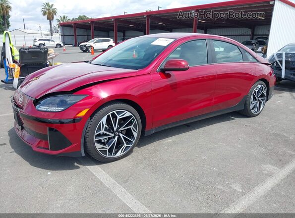 KMHM34AA4SA083299 2025 HYUNDAI IONIQ 6 Red 
