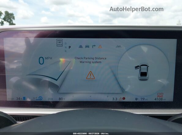 KMHM34AA4SA083299 2025 HYUNDAI IONIQ 6 Red 