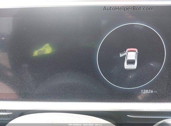KMHM34AA6SA092442 2025 HYUNDAI IONIQ 6 White უკანა სავარძლების ხედი