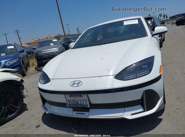 KMHM34AA6SA092442 2025 HYUNDAI IONIQ 6 White ხელსაწყოთა პანელის ხედი