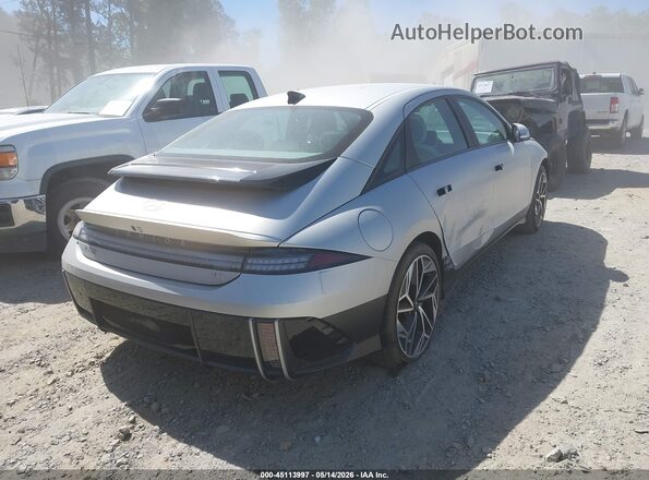 KMHM34AA9PA041301 2023 HYUNDAI IONIQ 6 Silver Rear right