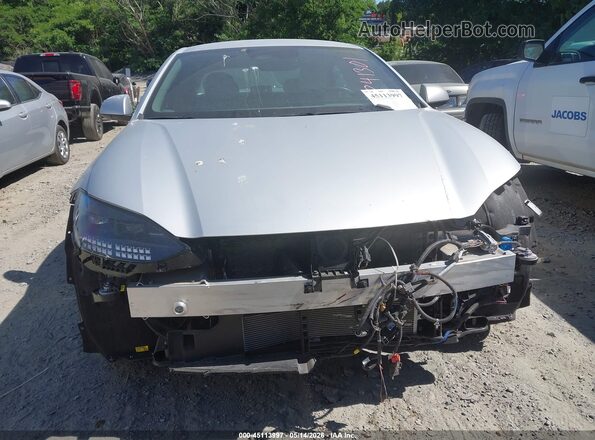 KMHM34AA9PA041301 2023 HYUNDAI IONIQ 6 Silver Instrument cluster view