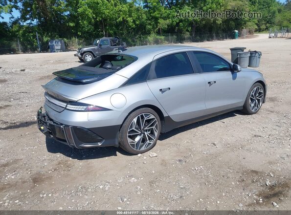 KMHM34AAXPA048841 2023 HYUNDAI IONIQ 6 Gray Trasero derecho