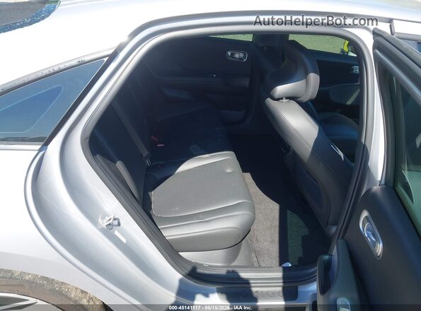 KMHM34AAXPA048841 2023 HYUNDAI IONIQ 6 Gray Vista de la etiqueta del VIN