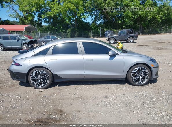KMHM34AAXPA048841 2023 HYUNDAI IONIQ 6 Gray Vista interior de 360 grados