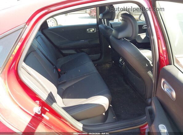 KMHM34AAXSA093173 2025 HYUNDAI IONIQ 6 Red VIN կոդի պիտակի տեսք