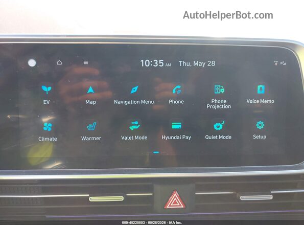 KMHM34AAXSA093173 2025 HYUNDAI IONIQ 6 Red 