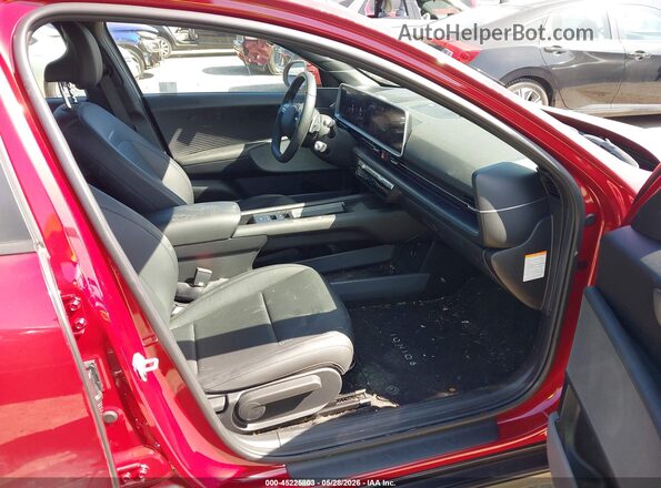 KMHM34AAXSA093173 2025 HYUNDAI IONIQ 6 Red Սալոնի դիմացի տեսք