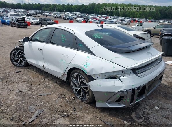 KMHM34AC0PA044198 2023 HYUNDAI IONIQ 6 White Հետևի ձախ