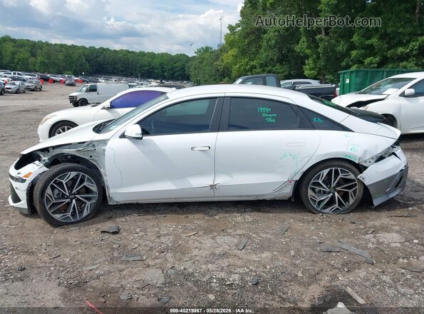 KMHM34AC0PA044198 2023 HYUNDAI IONIQ 6 White Սալոնի 360 աստիճան տեսք