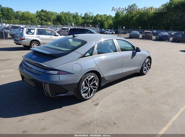 KMHM34AC7PA029293 2023 HYUNDAI IONIQ 6 Blue Tył prawy