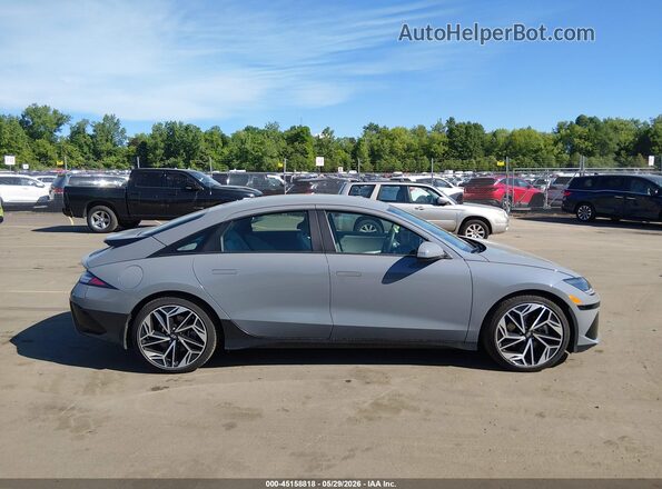 KMHM34AC7PA029293 2023 HYUNDAI IONIQ 6 Blue Widok wnętrza z tyłu