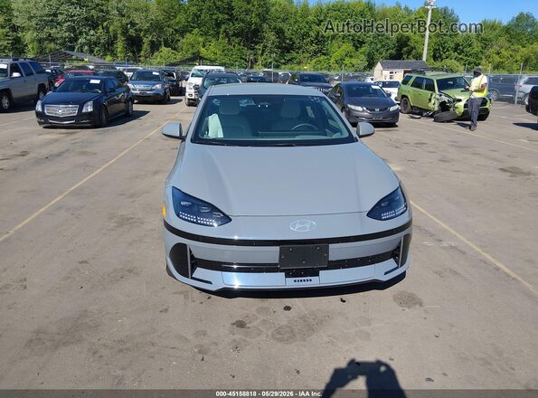 KMHM34AC7PA029293 2023 HYUNDAI IONIQ 6 Blue Widok zestawu wskaźników