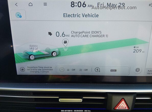 KMHM34AC7PA029293 2023 HYUNDAI IONIQ 6 Blue 