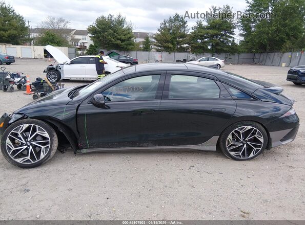 KMHM54AA3PA020602 2023 HYUNDAI IONIQ 6 Gray 360 interior view