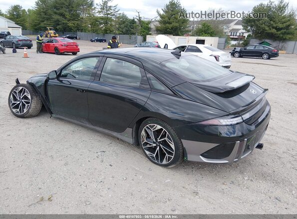 KMHM54AA3PA020602 2023 HYUNDAI IONIQ 6 Gray Rear left