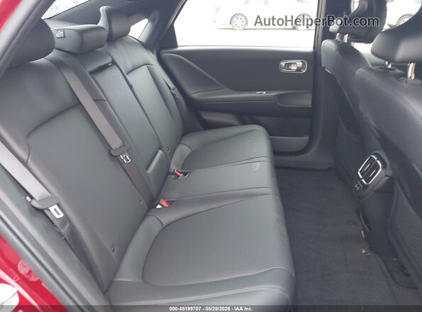 KMHM54AA4SA105358 2025 HYUNDAI IONIQ 6 Red Вид наклейки з VIN-кодом