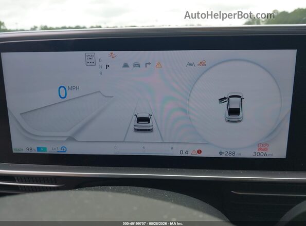 KMHM54AA4SA105358 2025 HYUNDAI IONIQ 6 Red Вид задніх сидінь