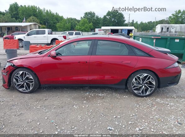 KMHM54AA4SA105358 2025 HYUNDAI IONIQ 6 Red Панорамний вид салону 360°