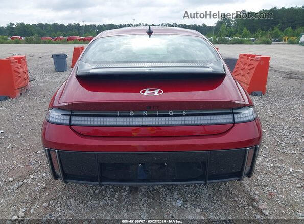 KMHM54AA4SA105358 2025 HYUNDAI IONIQ 6 Red 