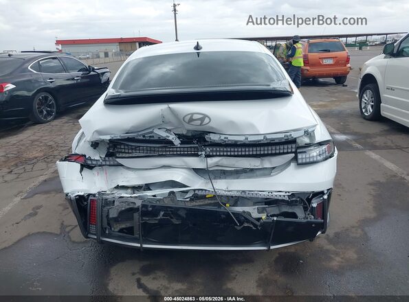 KMHM54AA6SA098946 2025 HYUNDAI IONIQ 6 White Front view