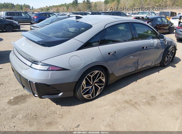KMHM54AC5SA089897 2025 HYUNDAI IONIQ 6 Gray Rear right